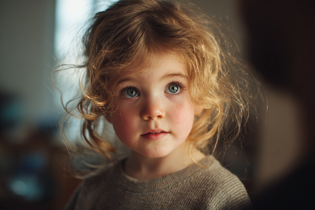 Une fille qui parle à son père | Source : Midjourneyy