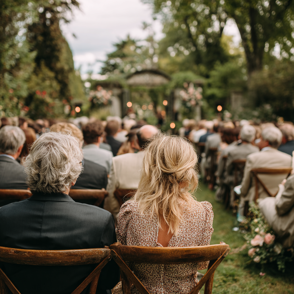 Des invités à un mariage | Source : Midjourney