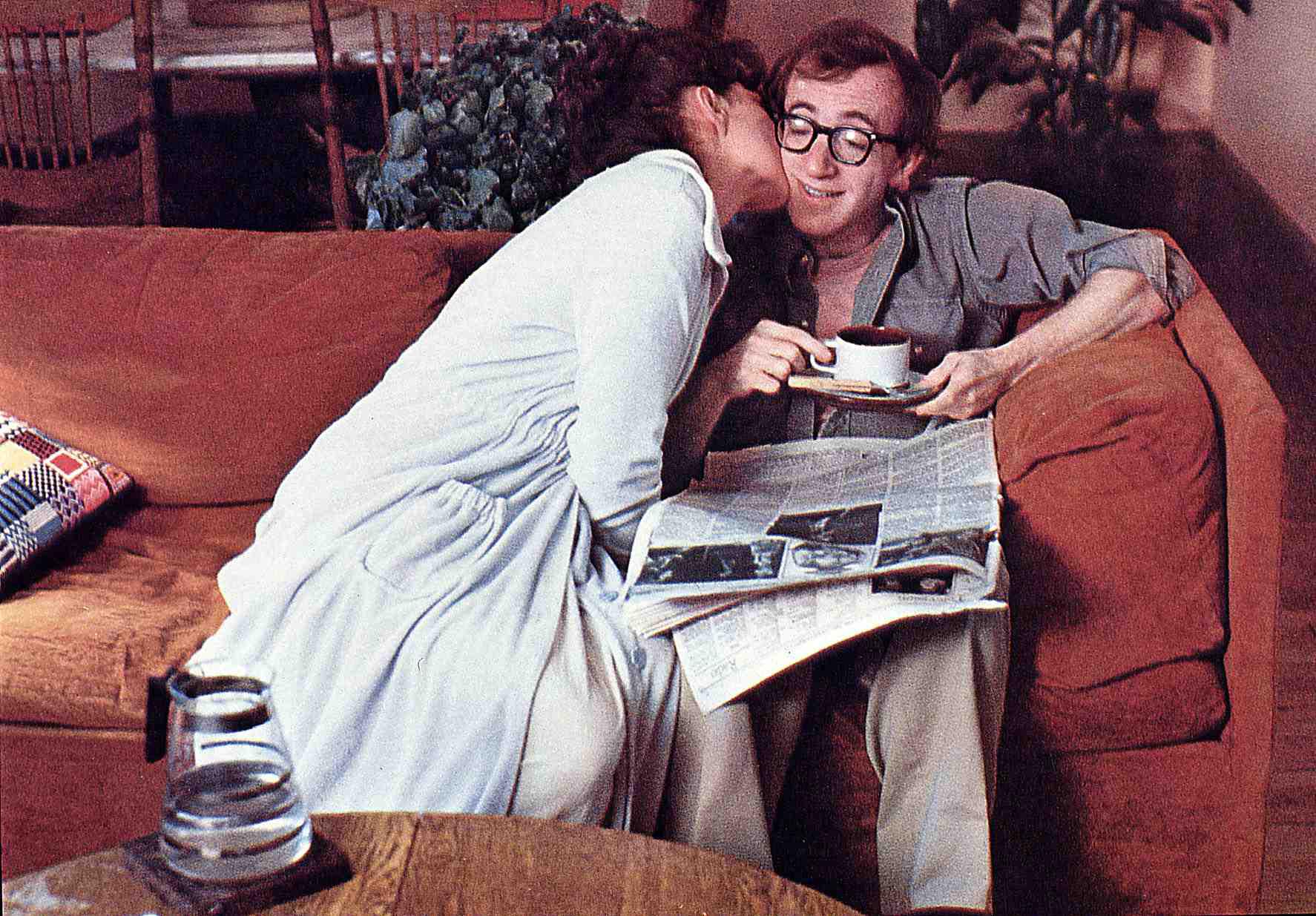 Diane Keaton et Woody Allen dans « Annie Hall » en 1977 | Source : Getty Images