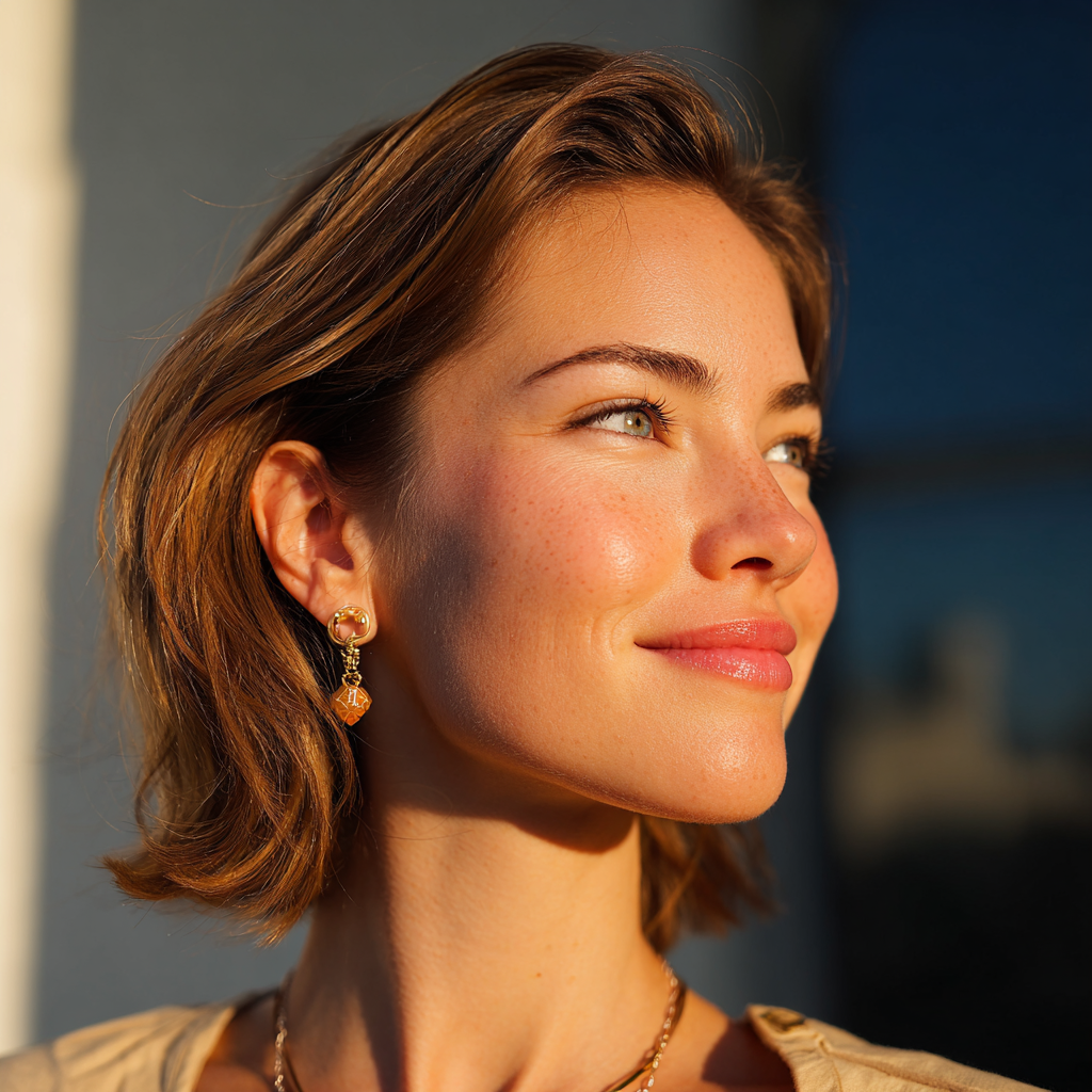 Une femme souriante | Source : Midjourney