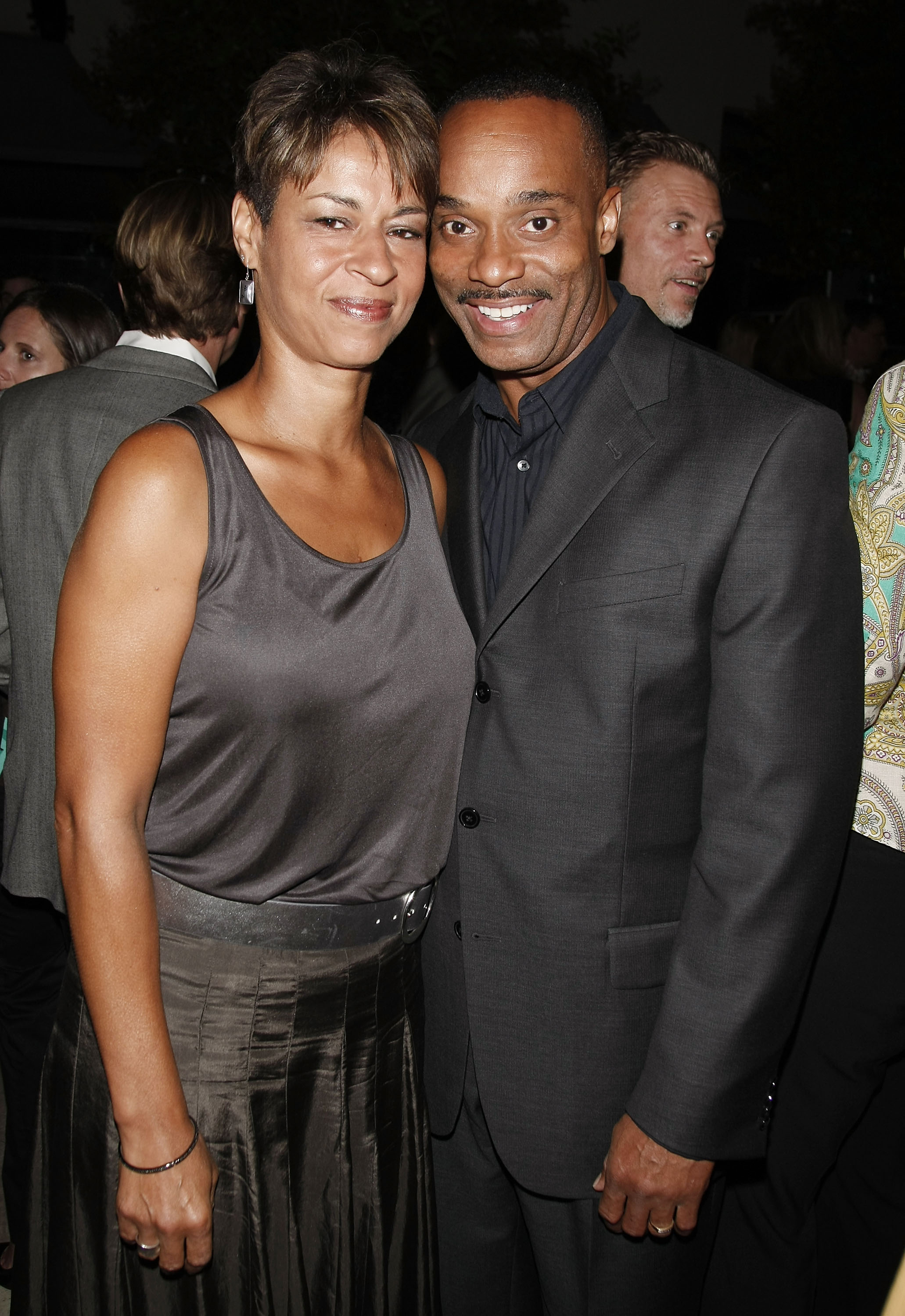 Gabrielle Bullock et Rocky Carroll à la soirée TCA de CW/Showtime/CBS Television le 18 juillet 2008 à Los Angeles, Californie. | Source : Getty Images