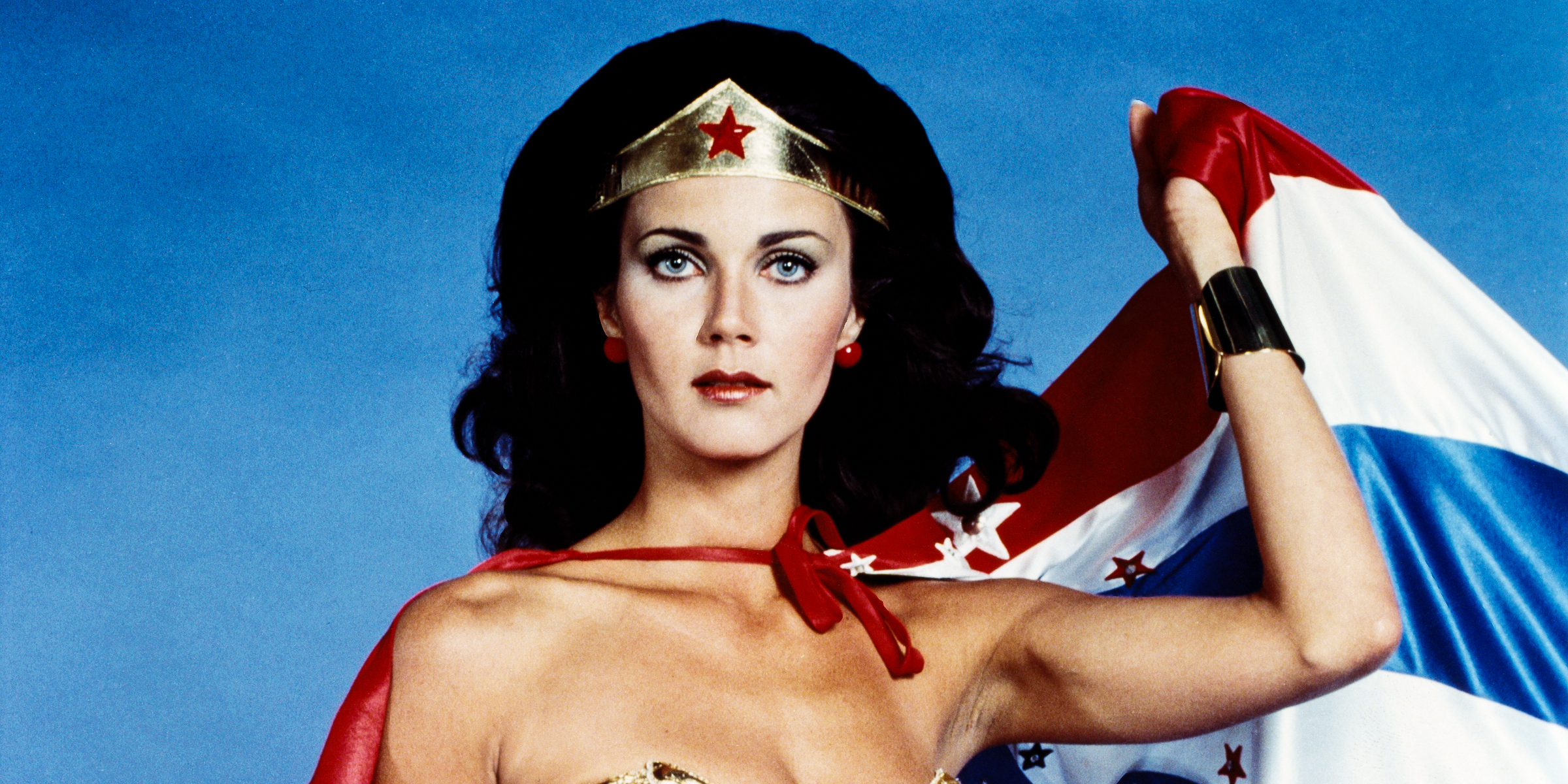 Lynda Carter dans le rôle de "Wonder Woman", vers 1977 | Source : Getty Images