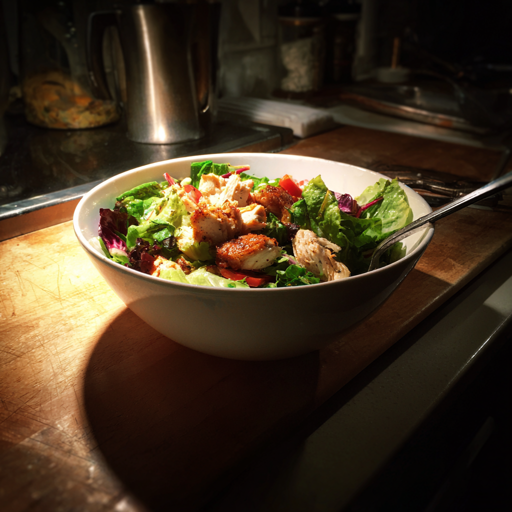 Un bol de salade | Source : Midjourney