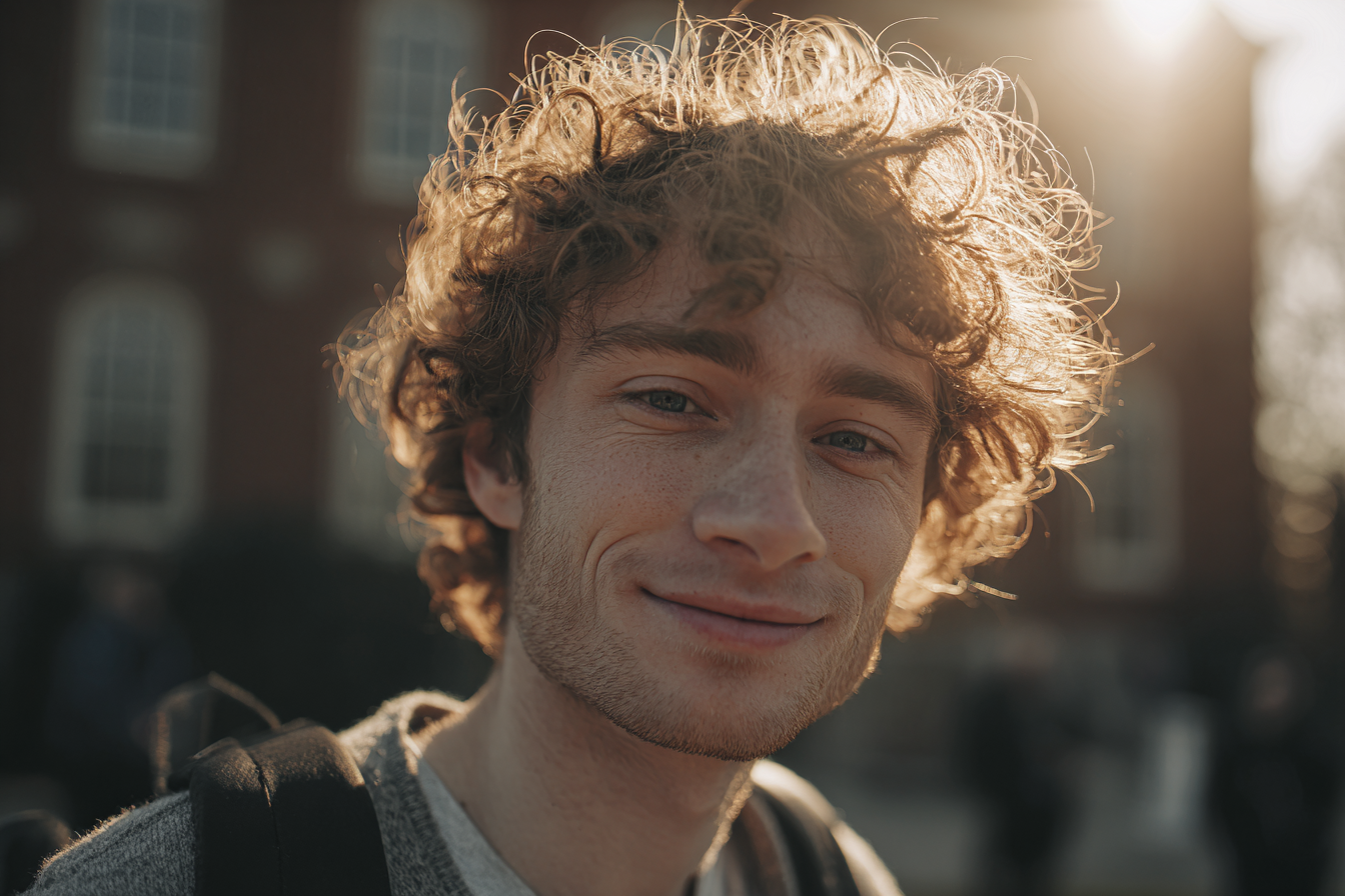 Un jeune homme à l'université | Source : Midjourney