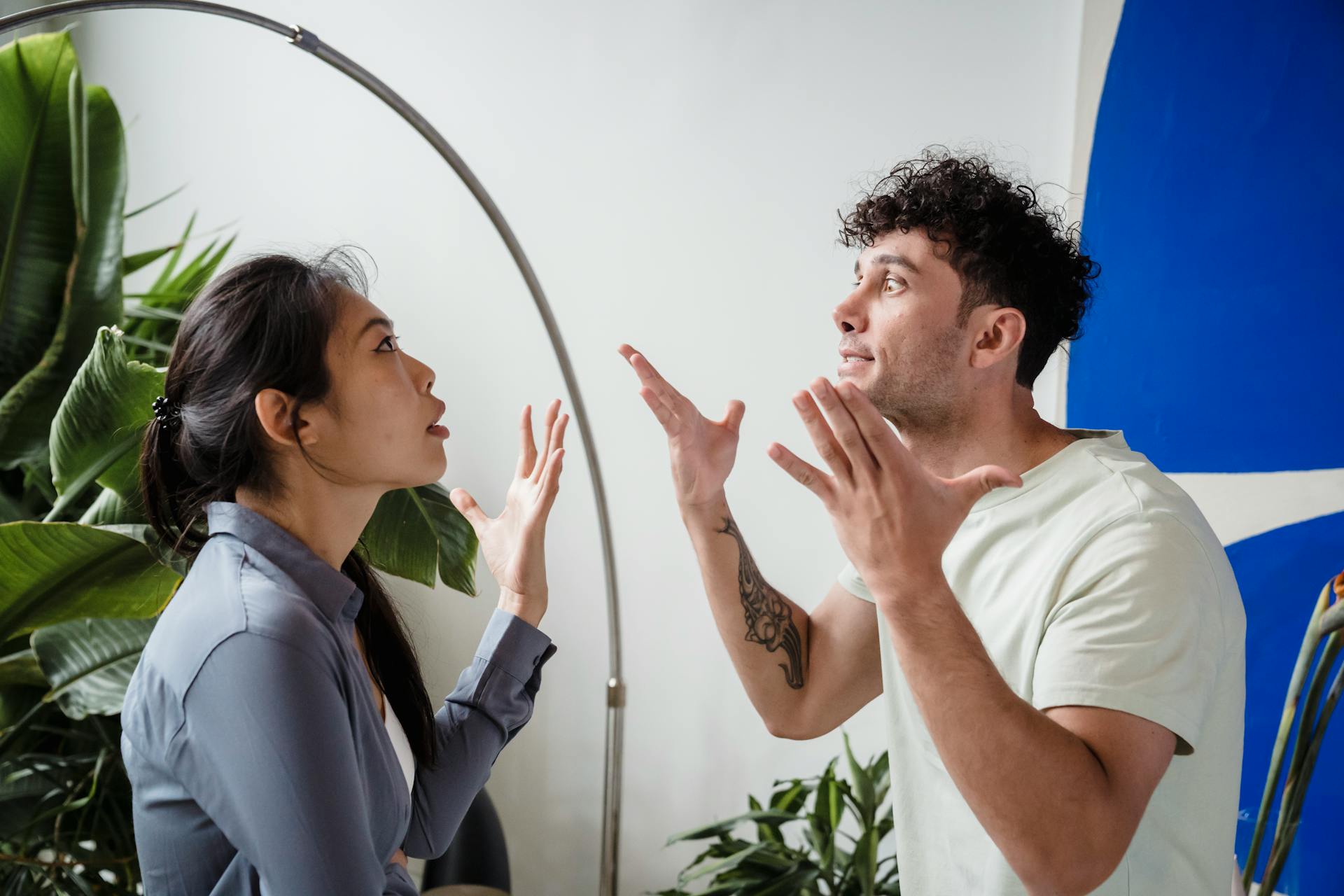 Un couple qui se dispute | Source : Pexels