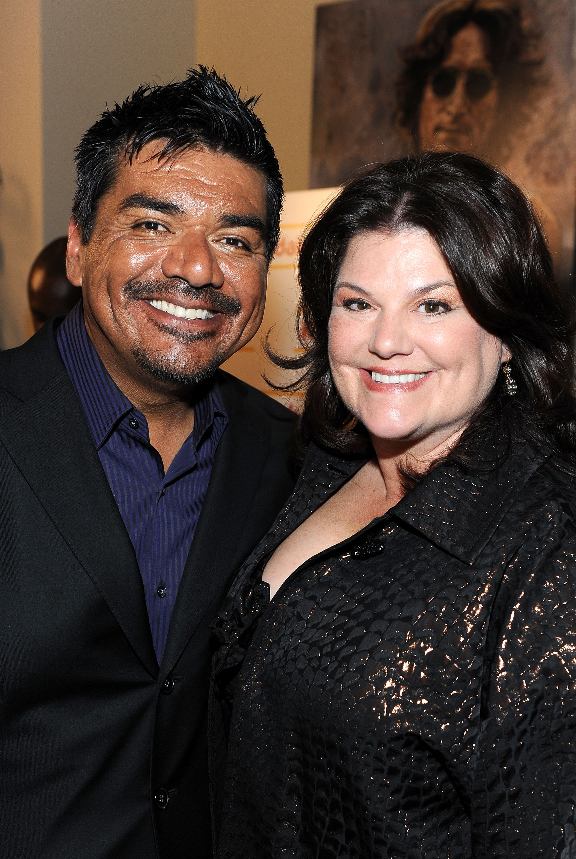 George Lopez et Ann Serrano lors des People's Choice Awards 2010, le 6 janvier 2010, à Los Angeles, en Californie. | Source : Getty Images