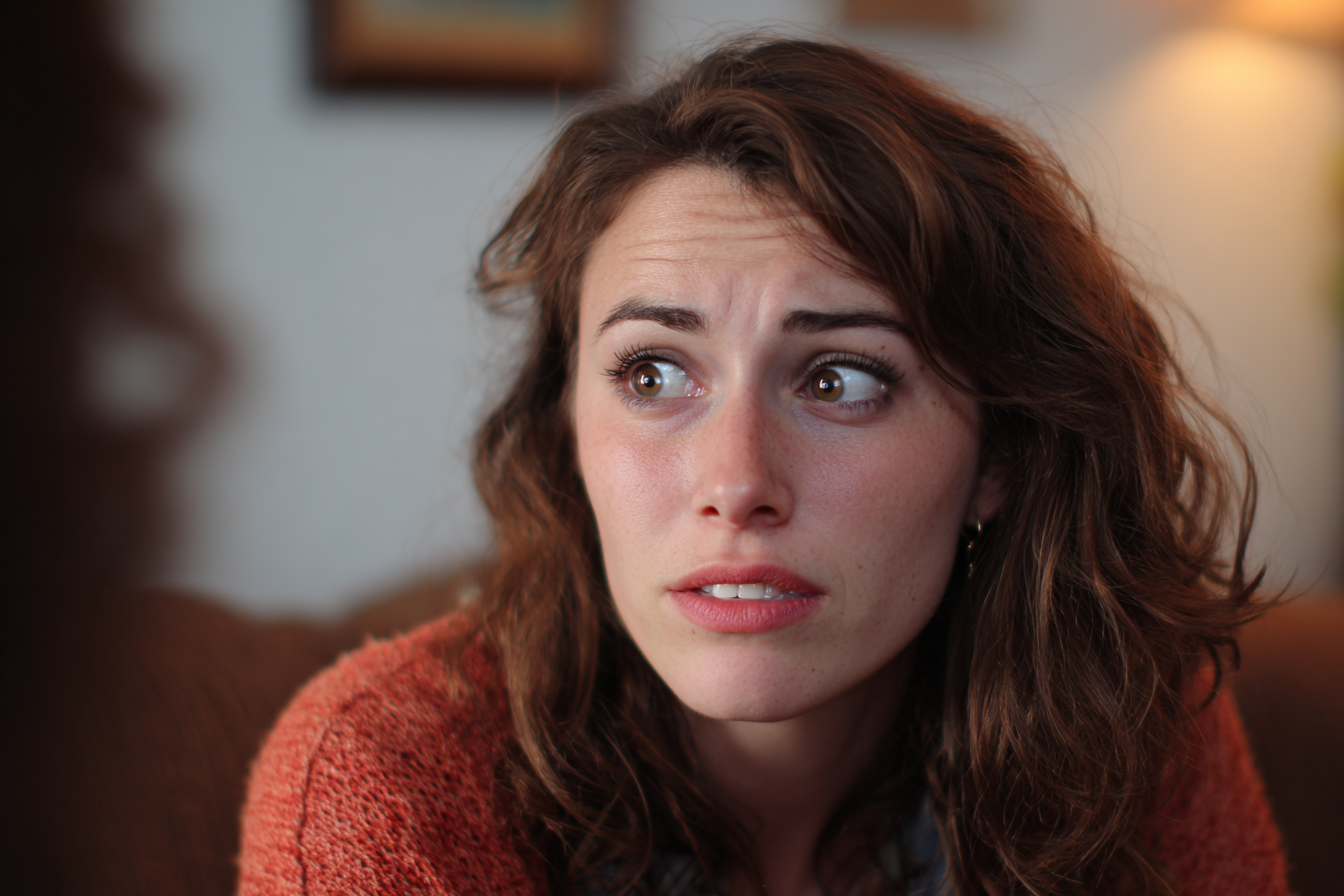 Une femme qui parle à son amie | Source : Midjourney
