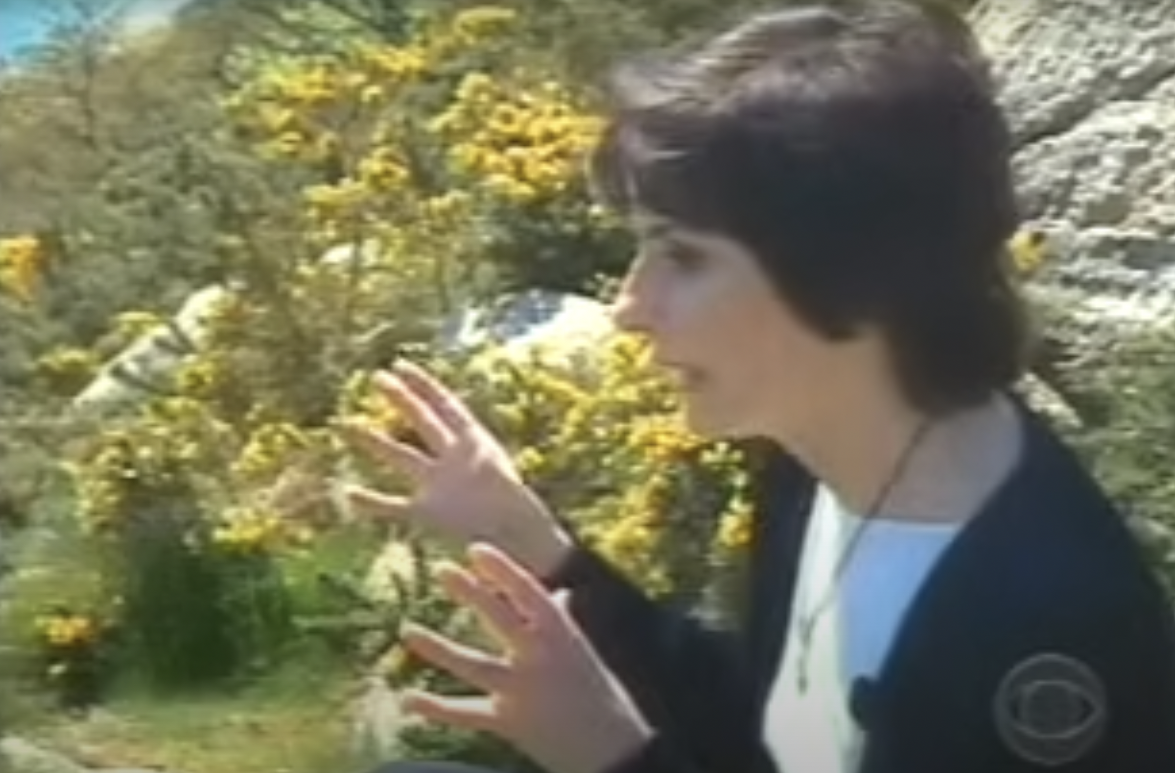 La star de la musique lors d'une interview en 2001, tirée d'une vidéo datée du 26 janvier 2022. | Source : YouTube/AndreW