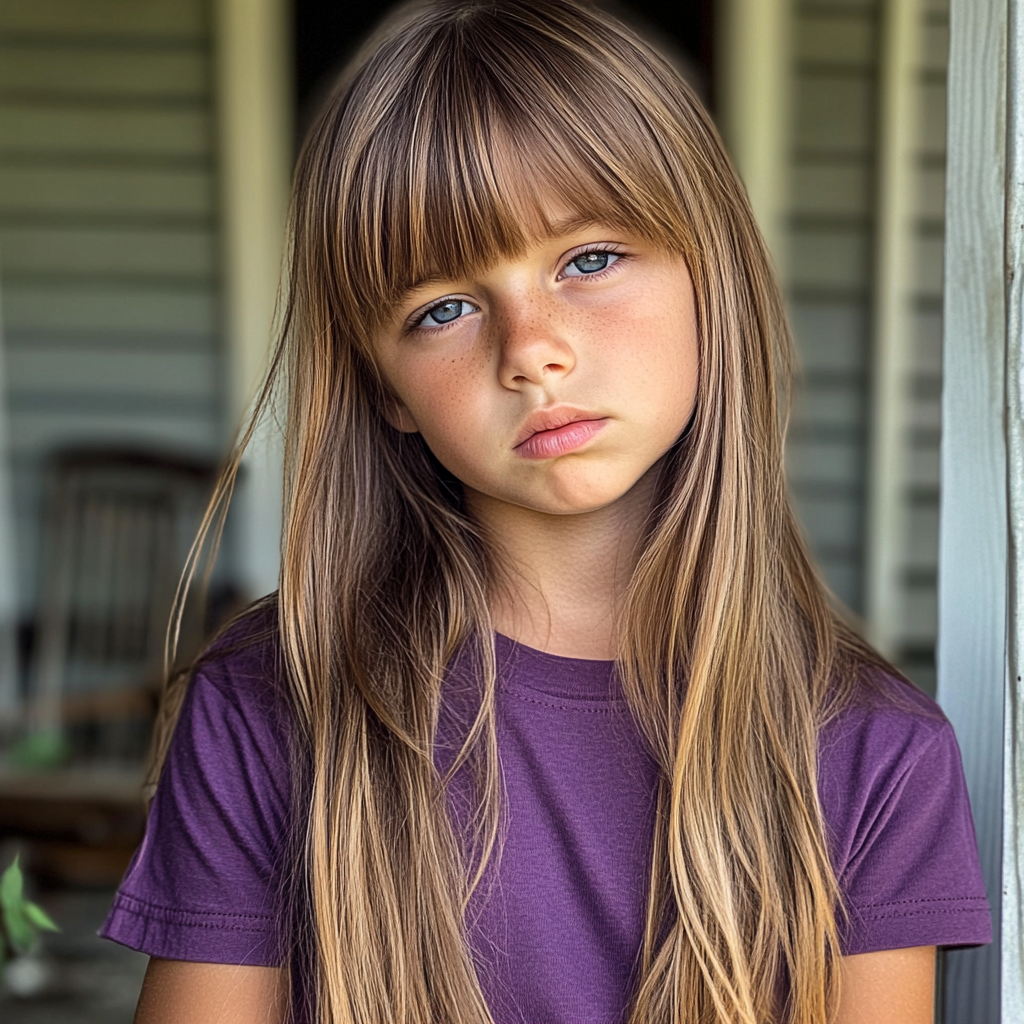 Une petite fille bouleversée | Source : Midjourney