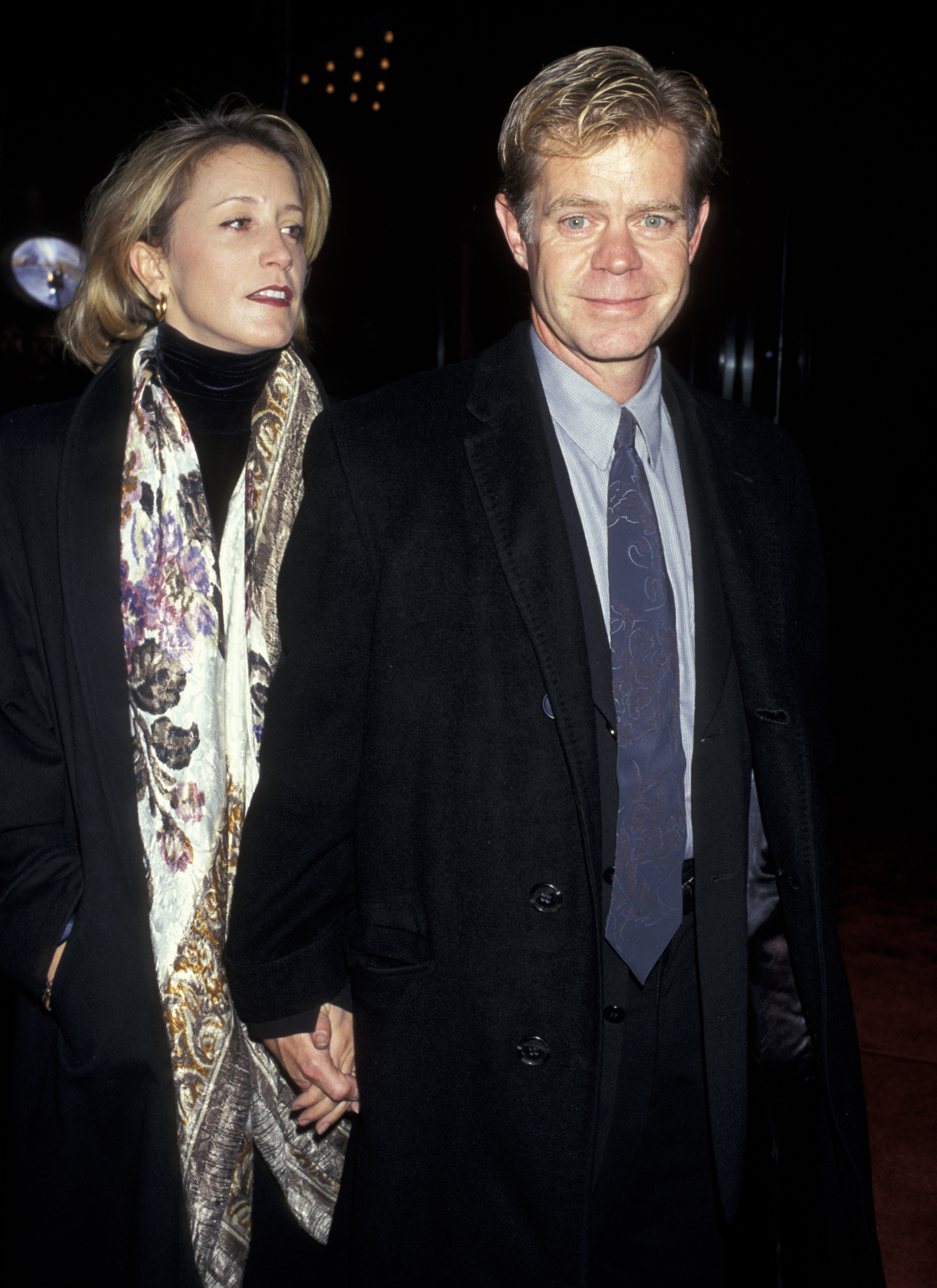 Felicity Huffman et William H. Macy lors de la première du film « Ghosts of Mississippi » à New York en 1996. | Source : Getty Images