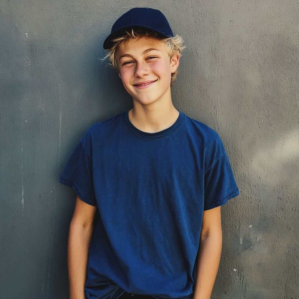 Un adolescent souriant | Source : Midjourney