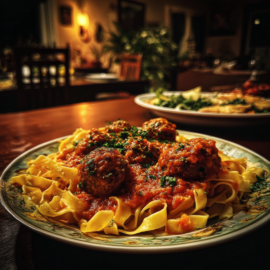 Une assiette de pâtes | Source : Midjourney