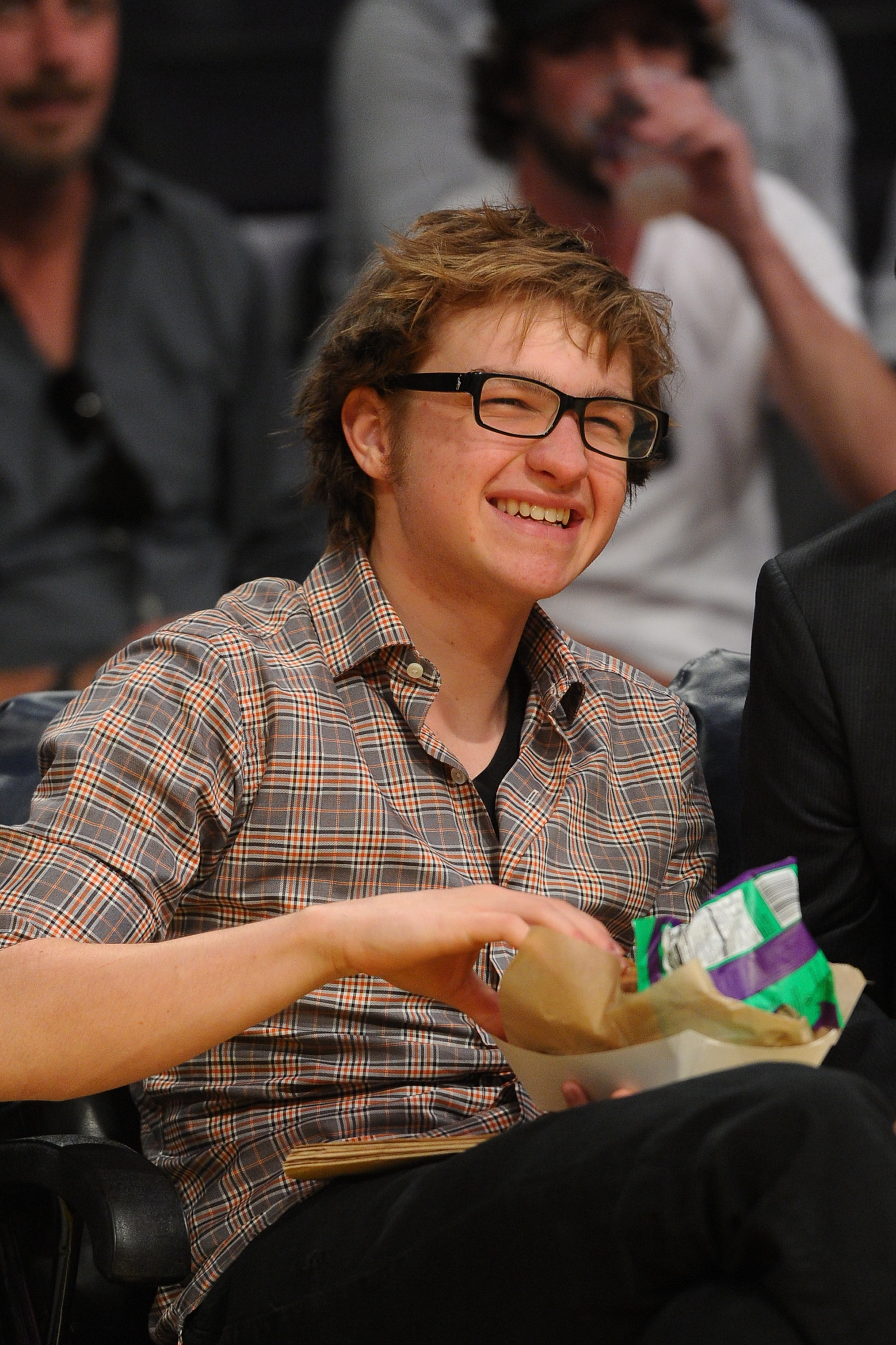 L'acteur lors d'un match de basket à Los Angeles en 2011 | Source : Getty Images