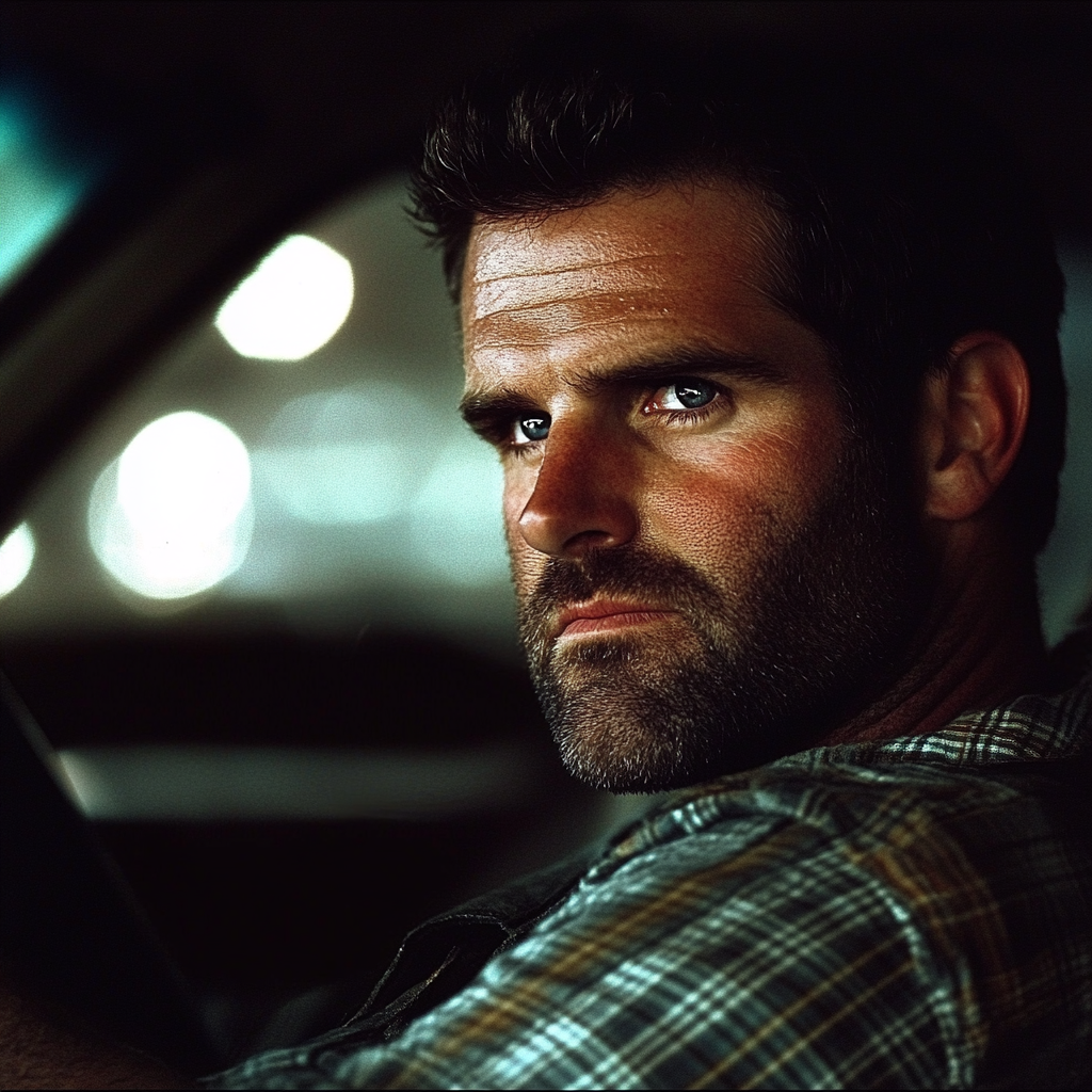 Un homme au volant | Source : Midjourney