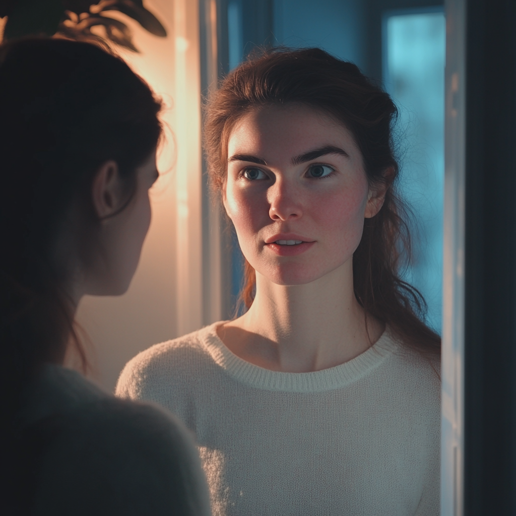 Une femme qui parle à une autre femme | Source : Midjourney