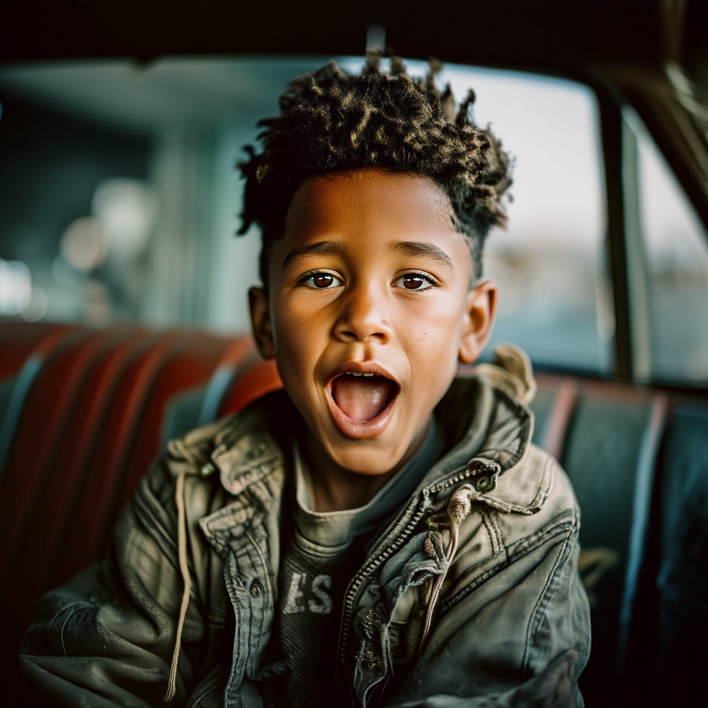 Un garçon surpris | Source : Midjourney