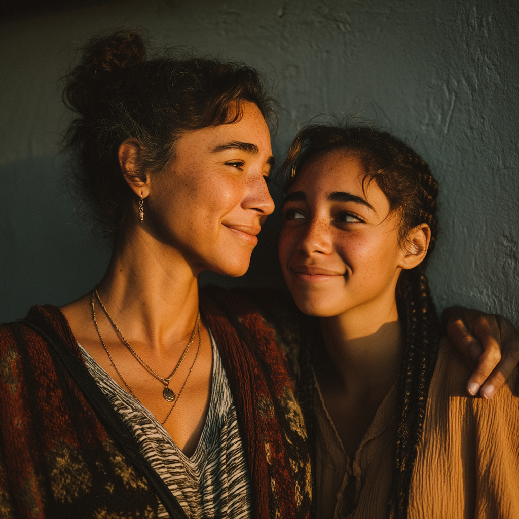Une mère et sa fille | Source: Midjourney