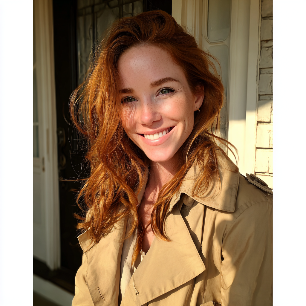 Une femme souriante | Source : Midjourney
