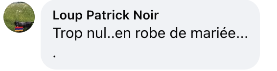 Commentaire d'un internaute concernant la tenue de Brigitte Macron | Source : Facebook/Gala