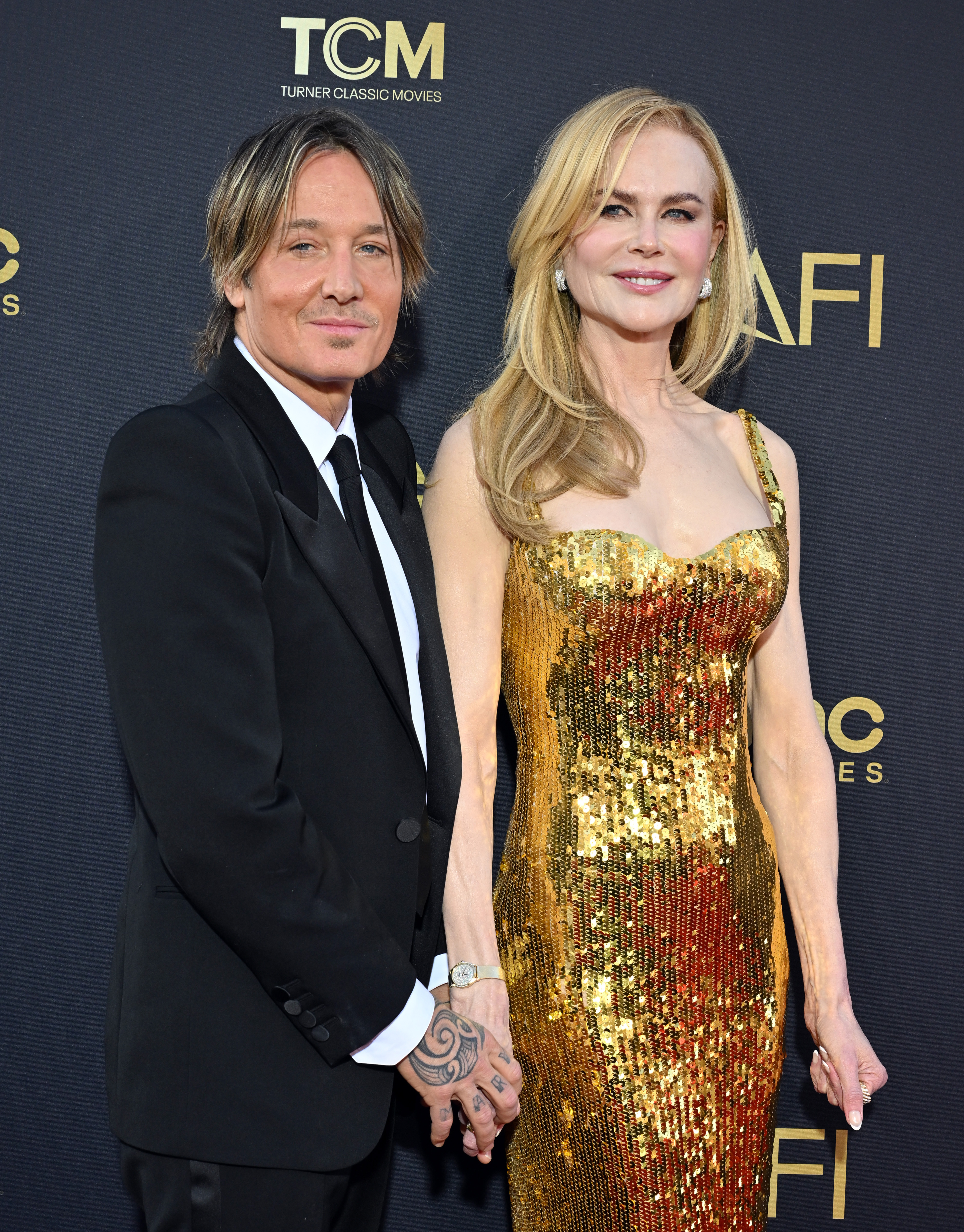 Keith Urban et Nicole Kidman assistent au 49e gala du prix AFI Life Achievement à Hollywood le 27 avril 2024 | Source : Getty Images