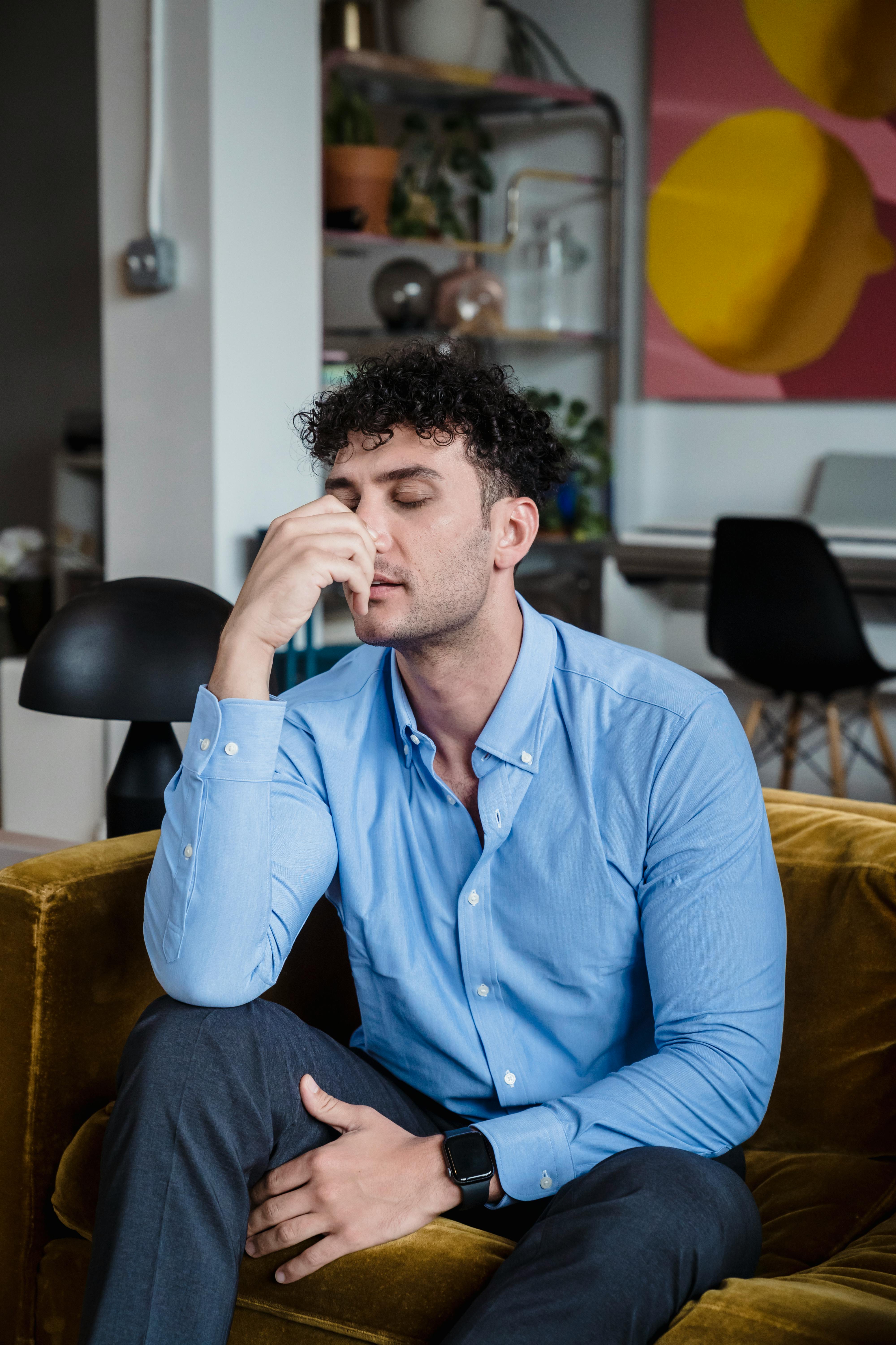 Un homme stressé | Source : Pexels