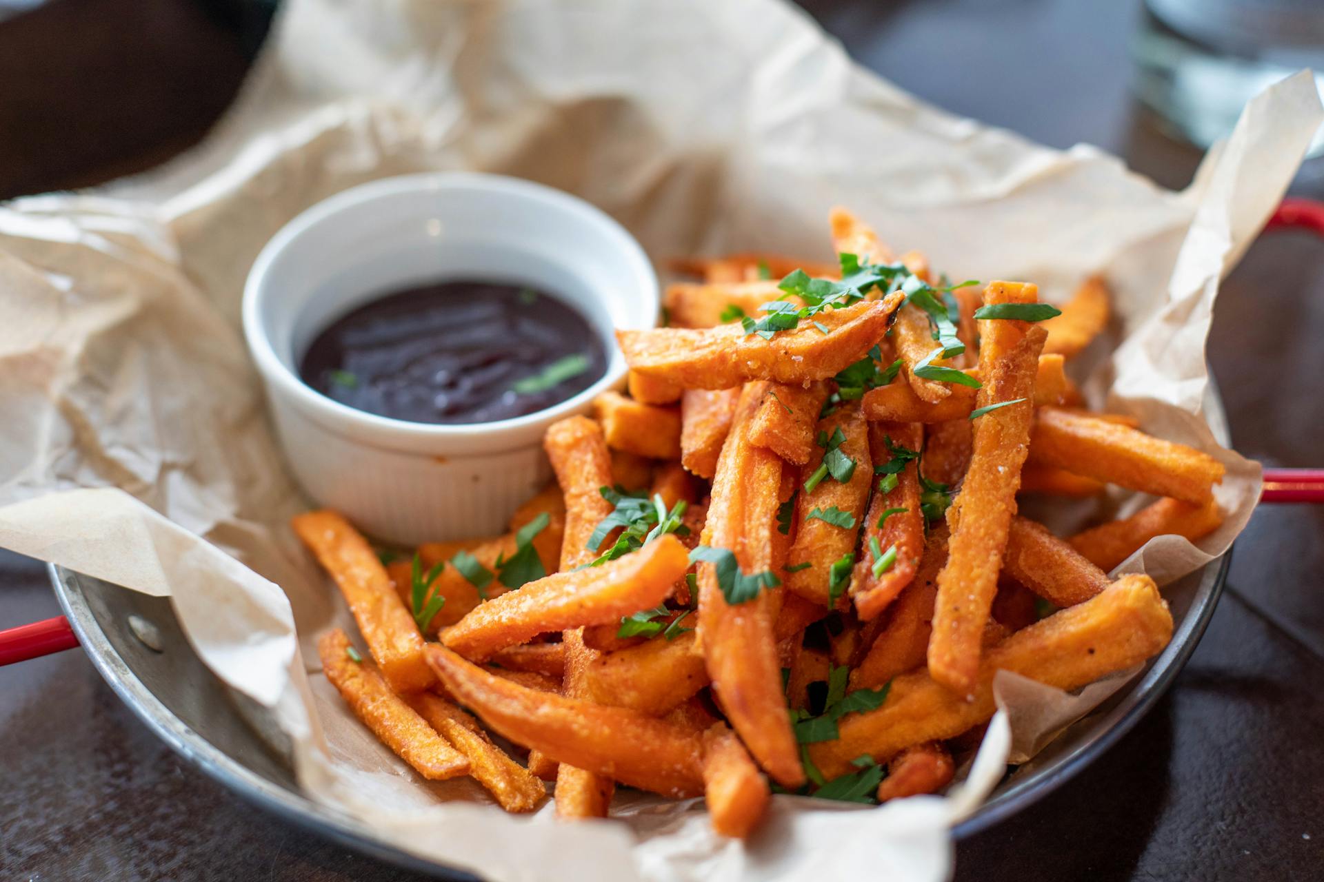 Des frites de patate douce | Source : Pexels