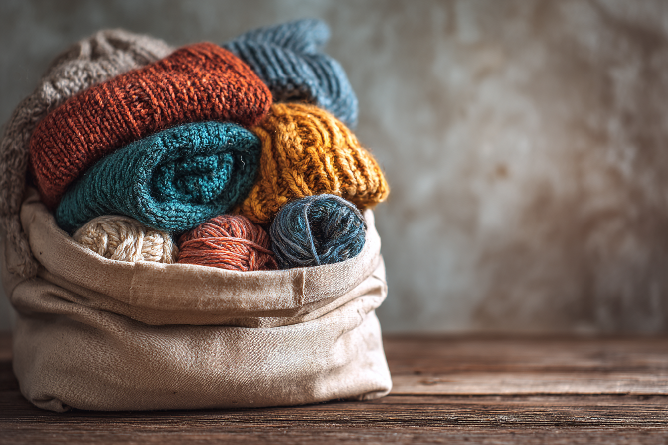 Un sac rempli de vêtements | Source : Midjourney