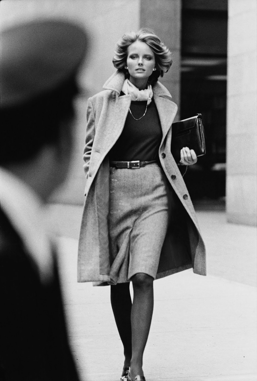 Le top model lors d'un photoshoot pour Vogue, vers 1973. | Source : Getty Images