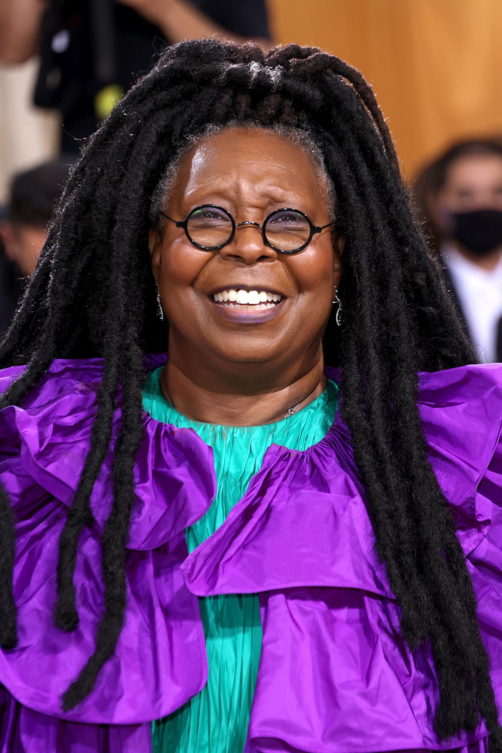 Whoopi Goldberg au gala du Met 2021, le 13 septembre 2021, à New York. | Source : Getty Images