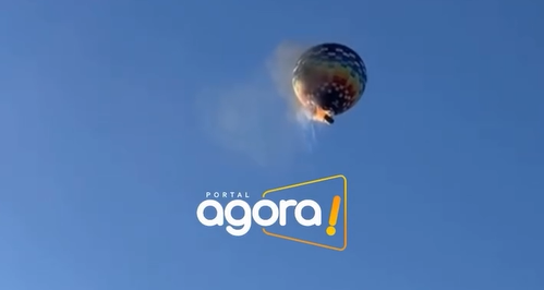 Une montgolfière qui prend feu en plein vol le 21 juin 2025 | Source : Instagram/portal_agora