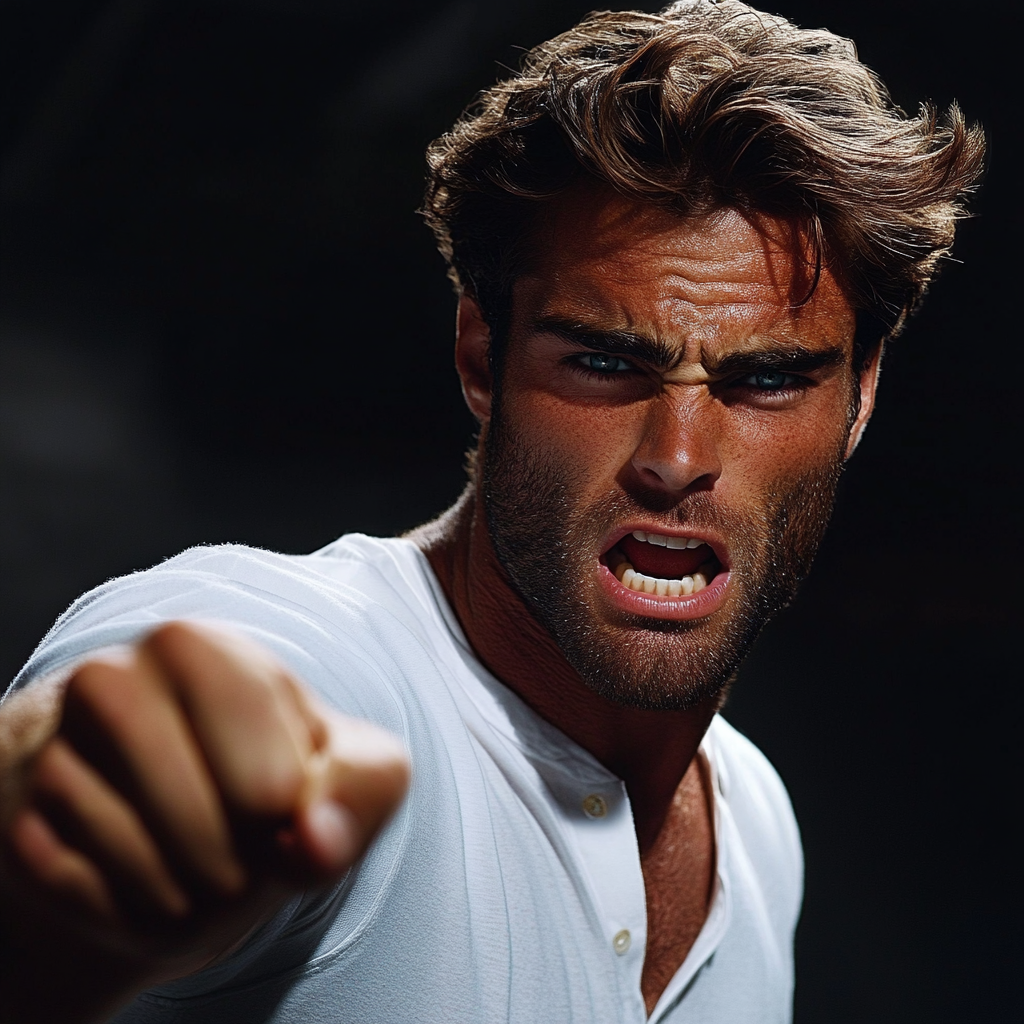 Un homme furieux | Source : Midjourney