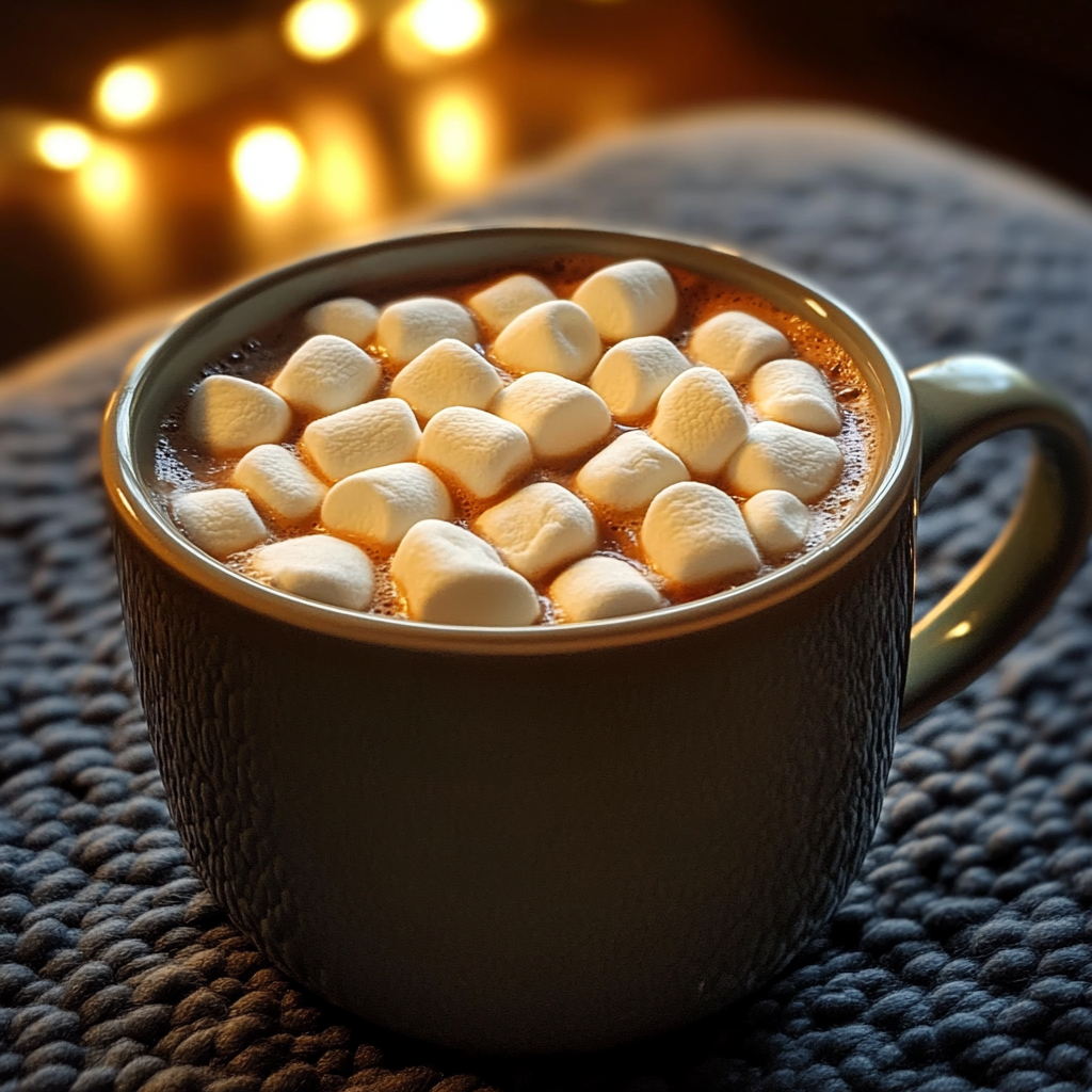 Une tasse de cacao chaud | Source : Midjourney