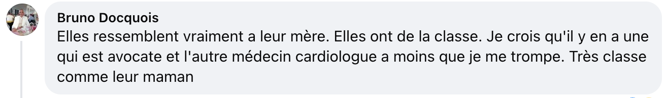 Commentaire d'internaute sur les photos rares de l'ex-mari de Brigitte Macron | Source : capture réseaux sociaux
