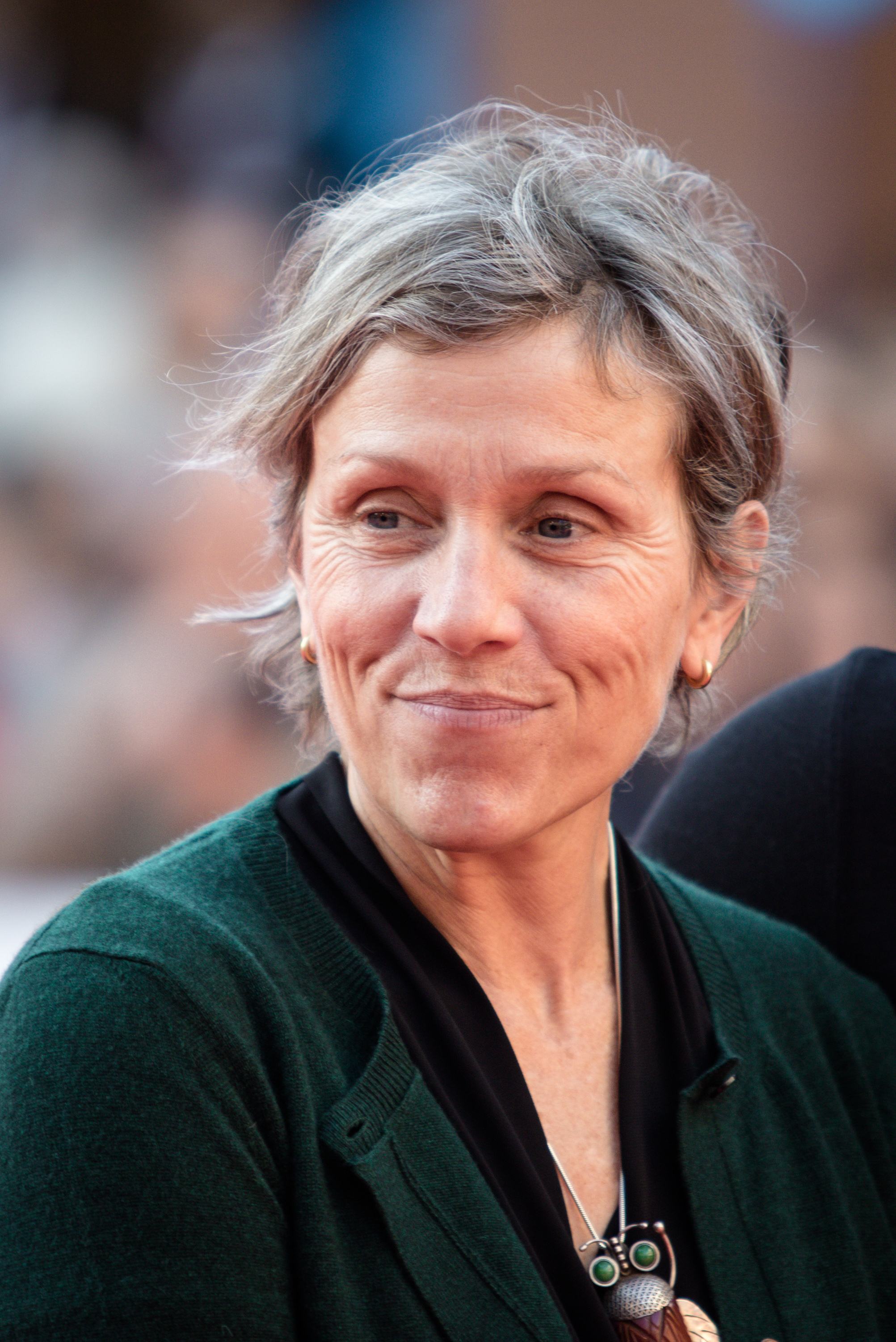 Frances McDormand lors de l'ouverture de la dixième édition du festival du film de Rome, le 16 octobre 2015. | Source : Getty Images