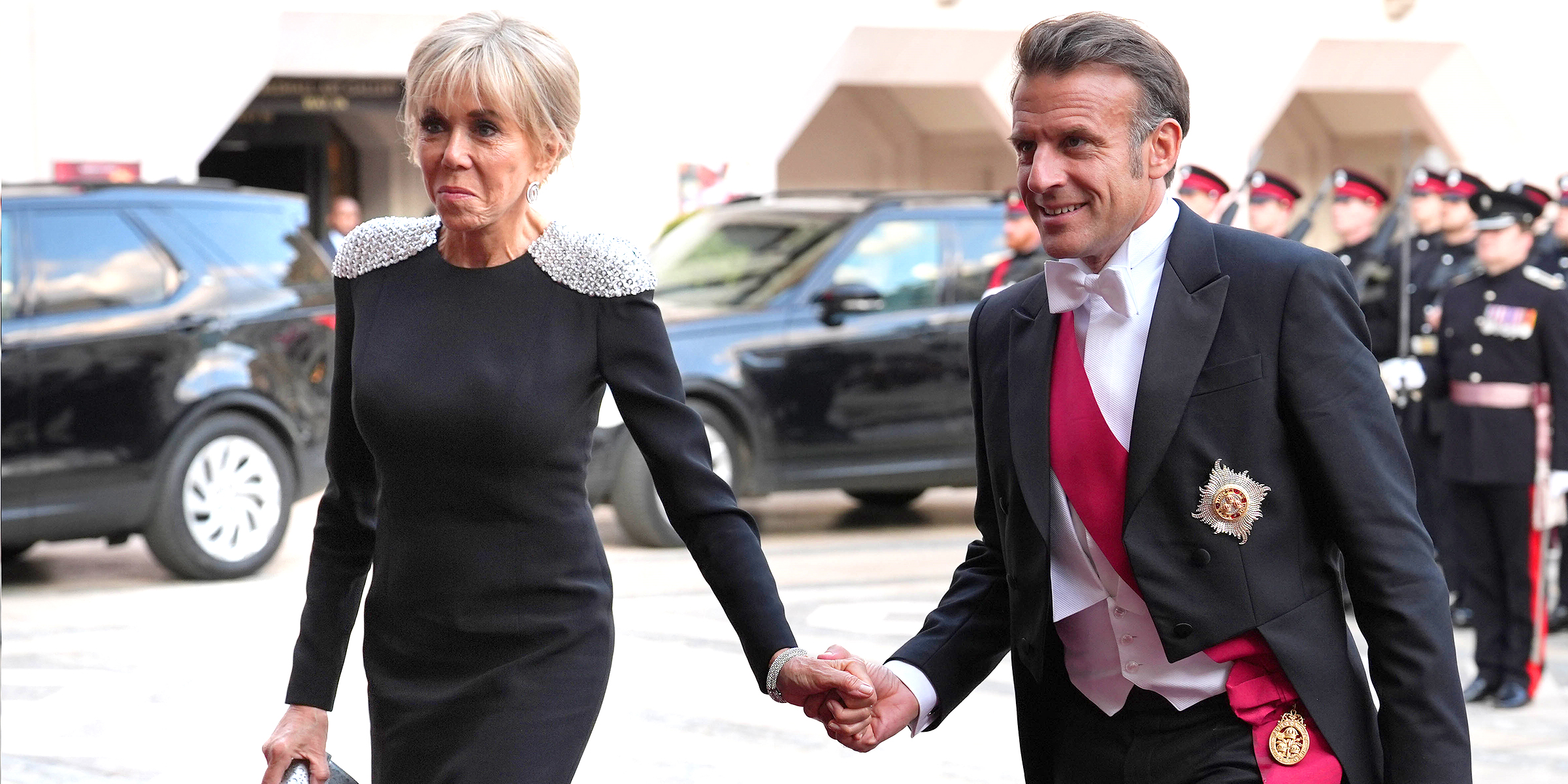 Emmanuel et Brigitte Macron | Source : Getty Images