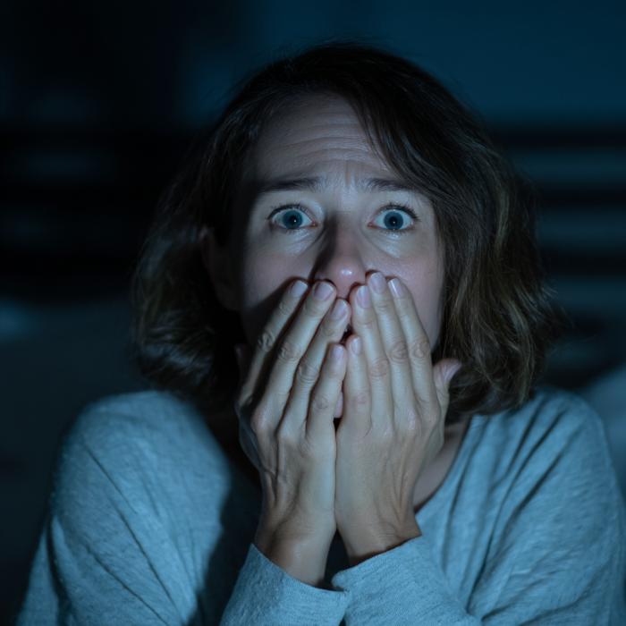 Une femme extrêmement choquée | Source : Midjourney