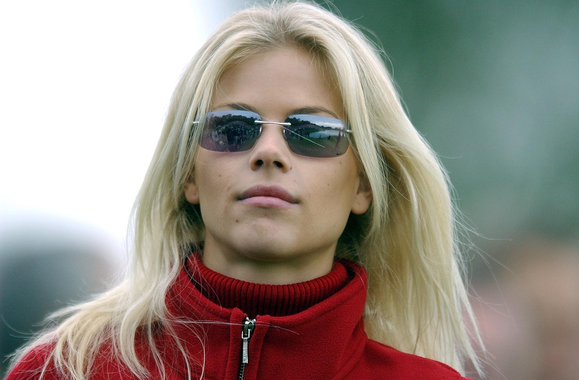 Elin Nordegren le 27 septembre 2002, au Belfry, près de Sutton Coldfield | Source : Getty Images