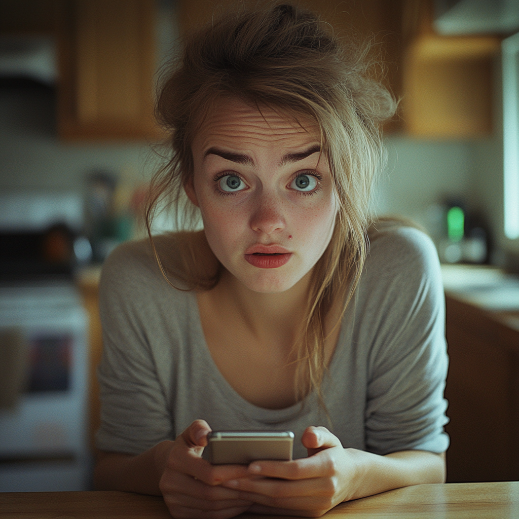 Une femme choquée | Source : Midjourney