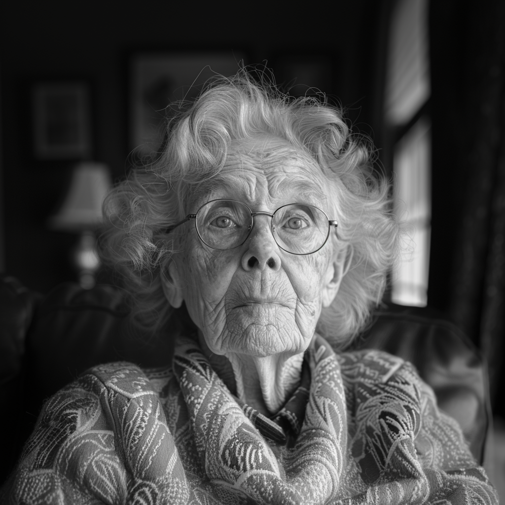 Une grand-mère stricte | Source : Midjourney