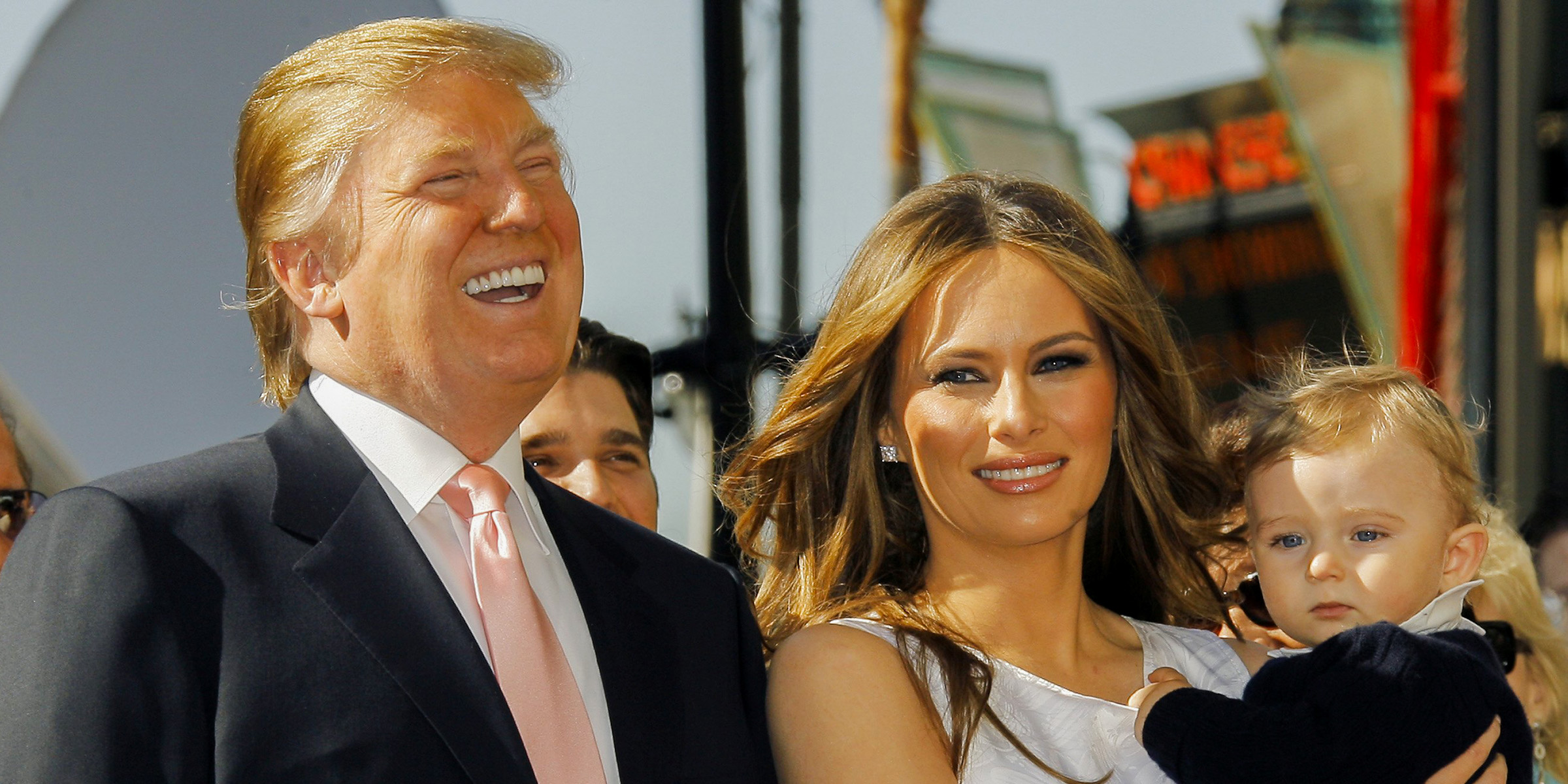 Donald, Melania et Barron Trump | Source : Getty Images