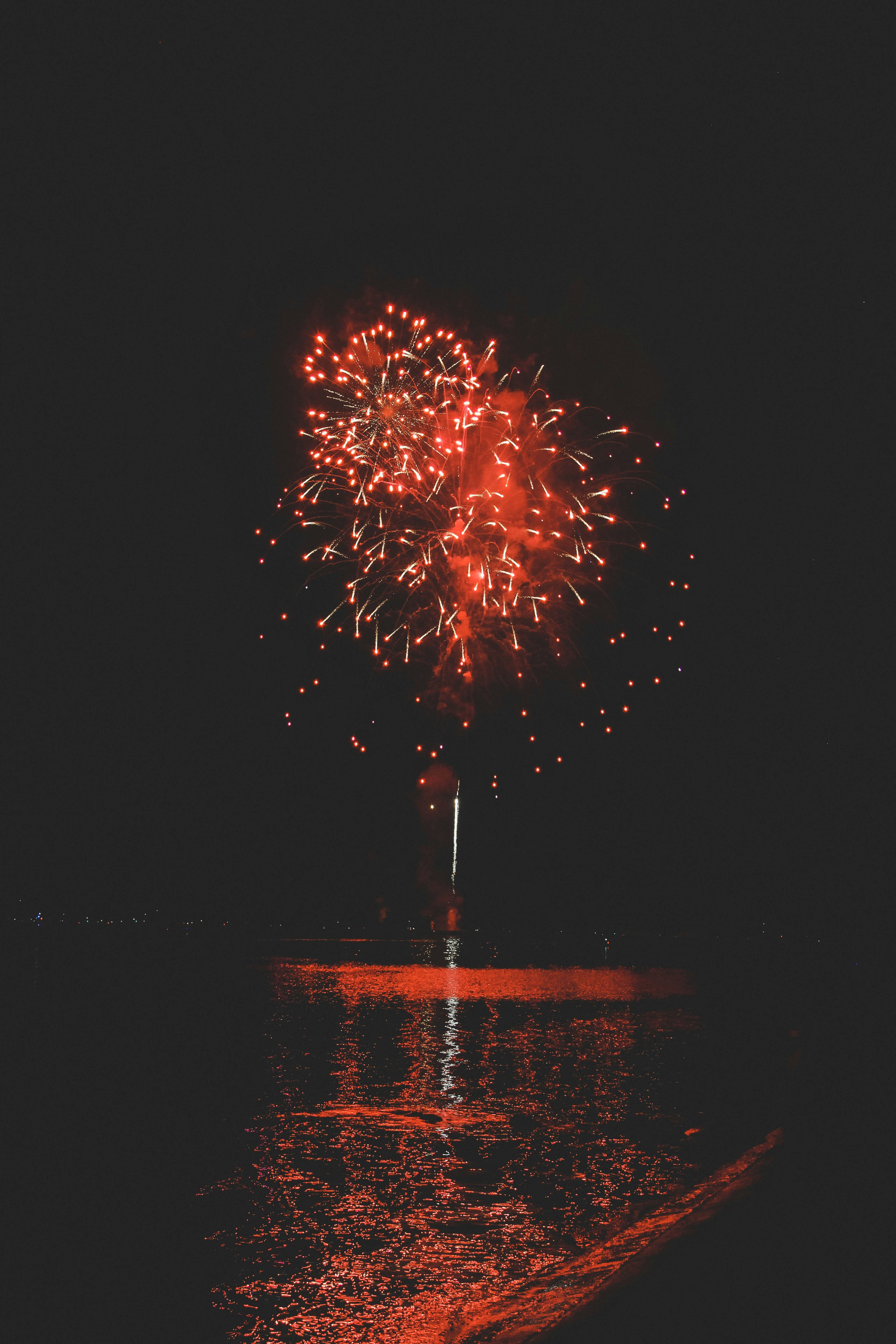 Feu d'artifice la nuit | Source : Unsplash