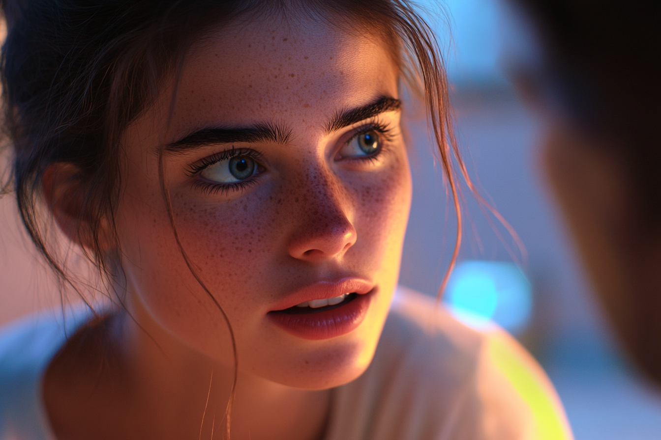 Une femme ravie | Source : Midjourney