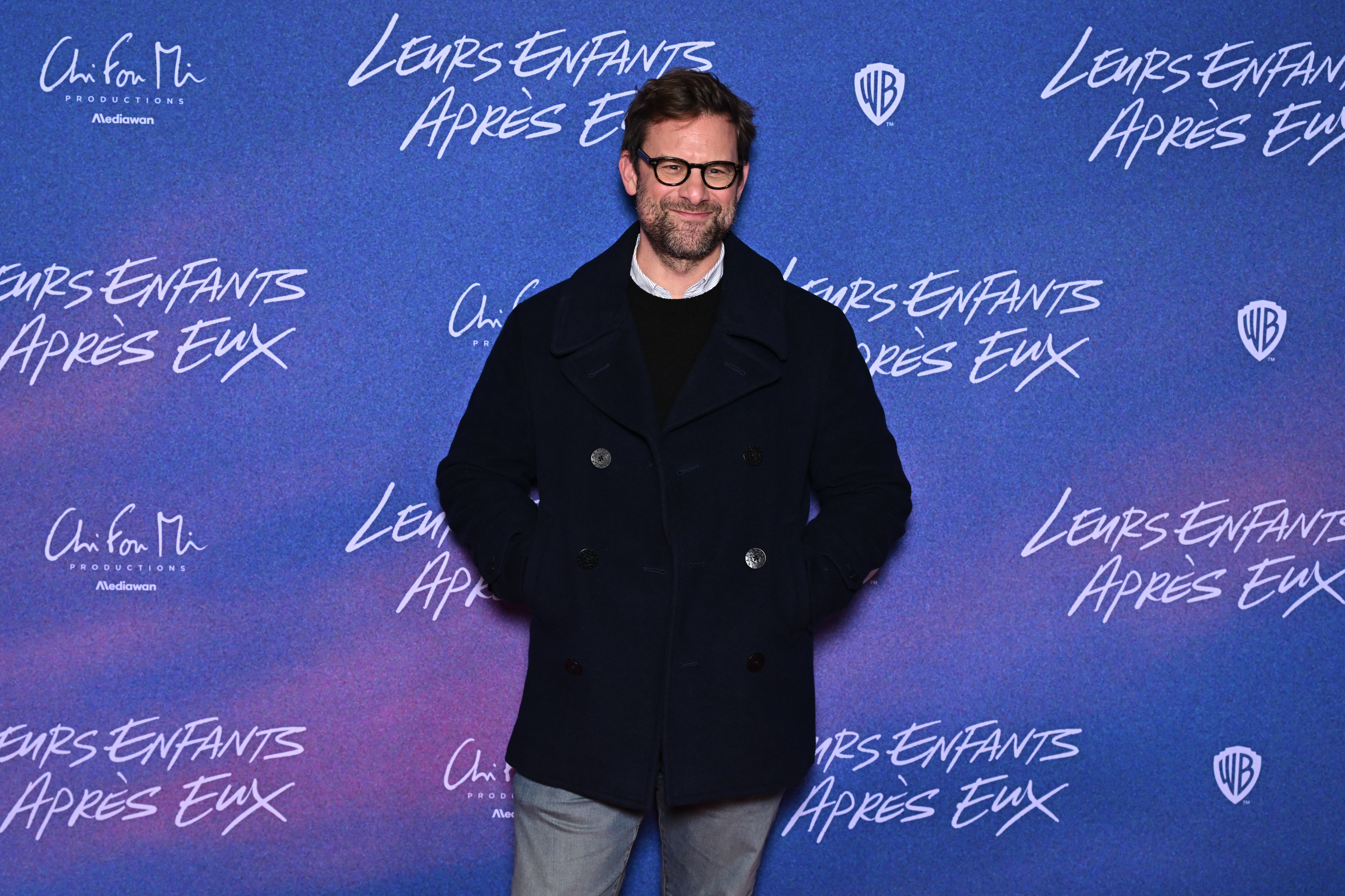 Nicolas Mathieu assiste à la première du film "Leurs Enfants Après-Eux" au cinéma Mk2 Bibliothèque, le 21 novembre 2024 à Paris, en France I Source : Getty Images