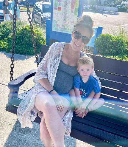 Haley Hodge et son fils, Banks 14 juin 2024 | Source : Instagram/hodgehouse1