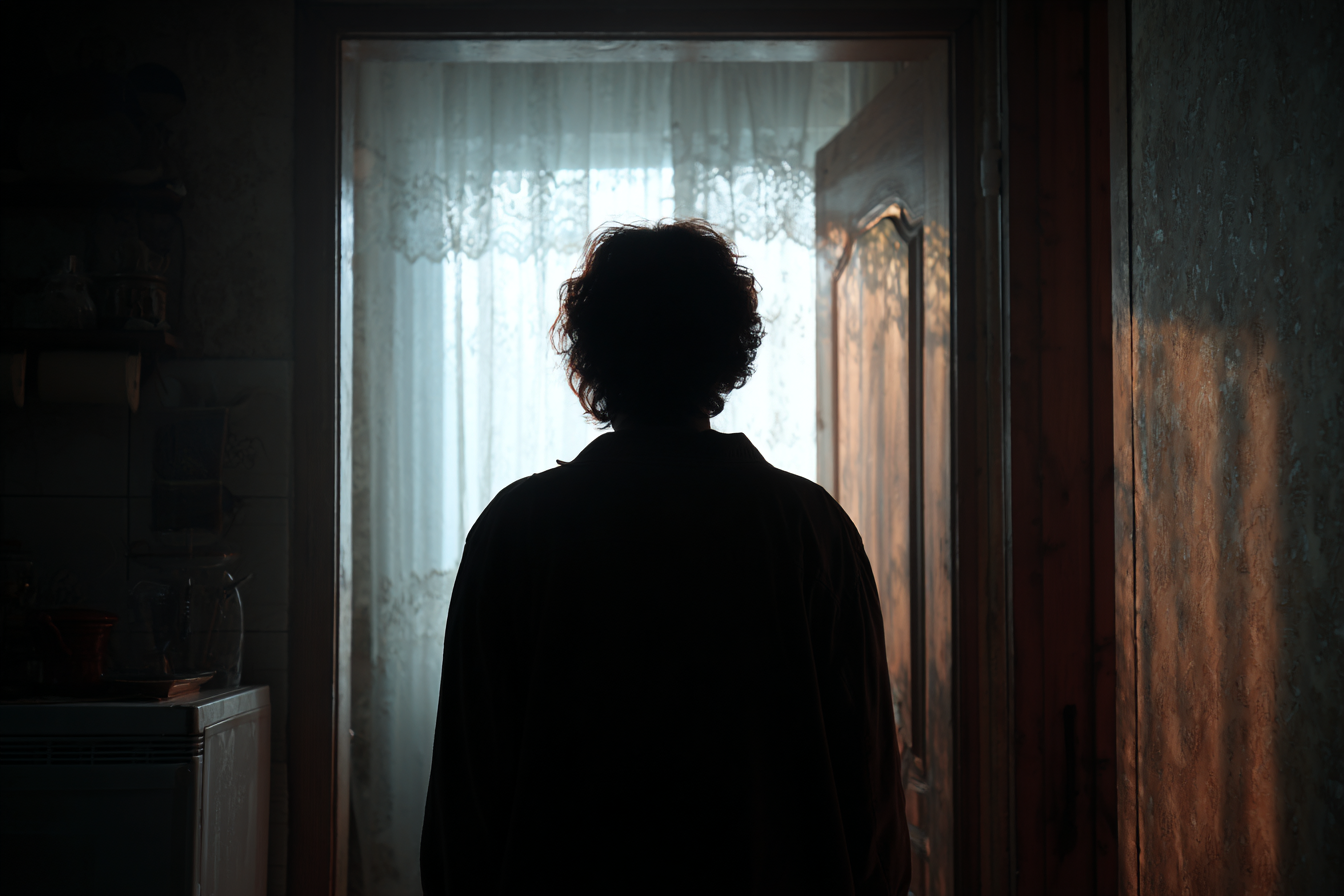 Silhouette d'une femme | Source : Midjourney