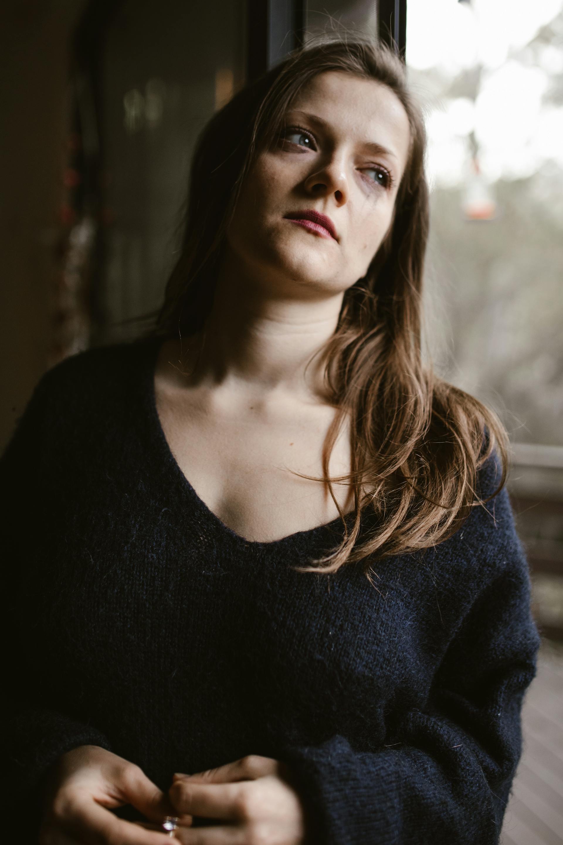 Une femme qui pleure | Source : Pexels