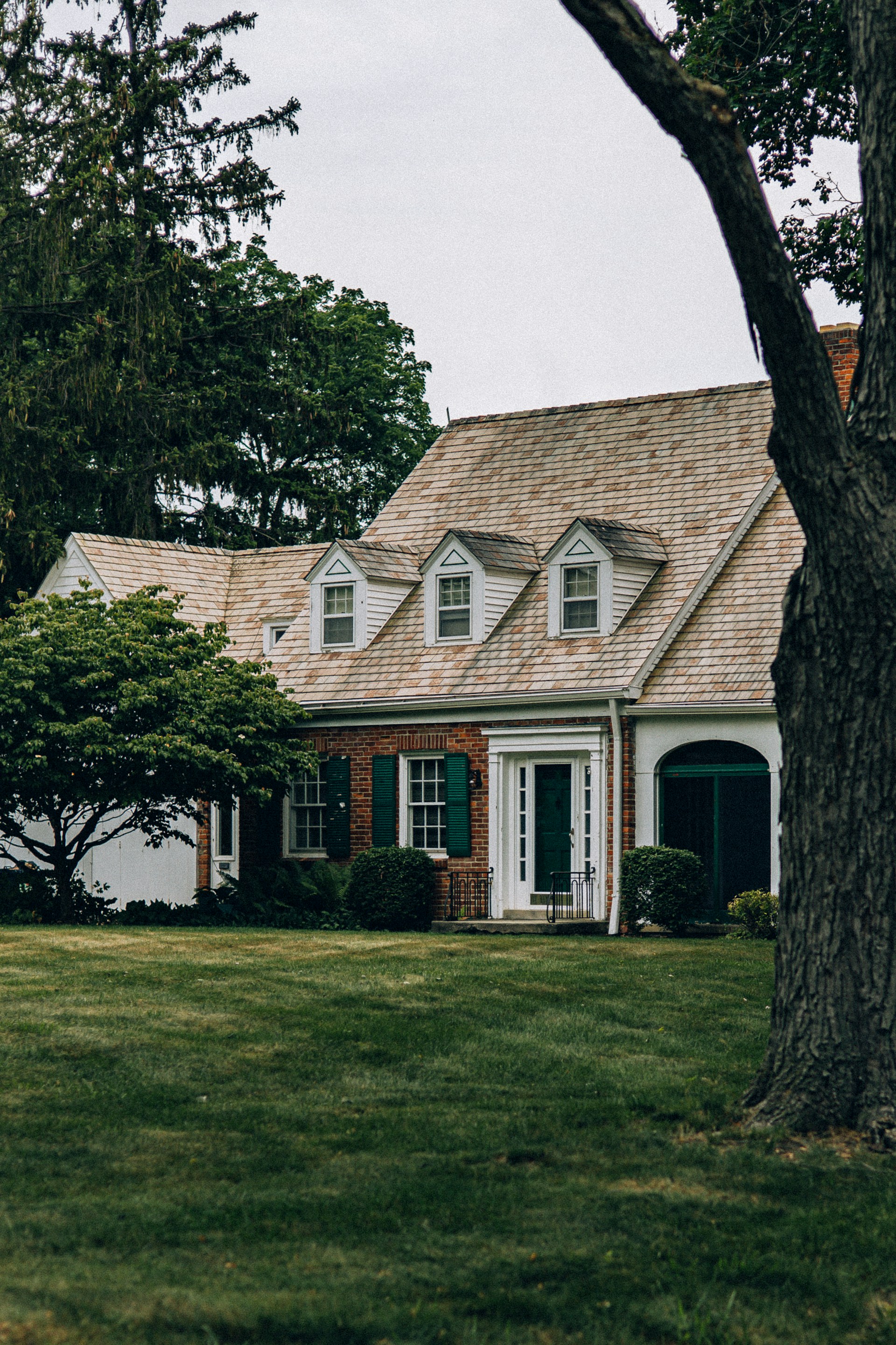 Une maison avec une cour spacieuse et des arbres | Source : Unsplash