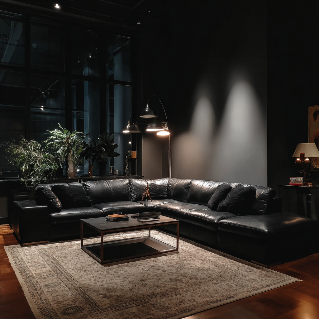 L'intérieur d'un salon | Source : Midjourney