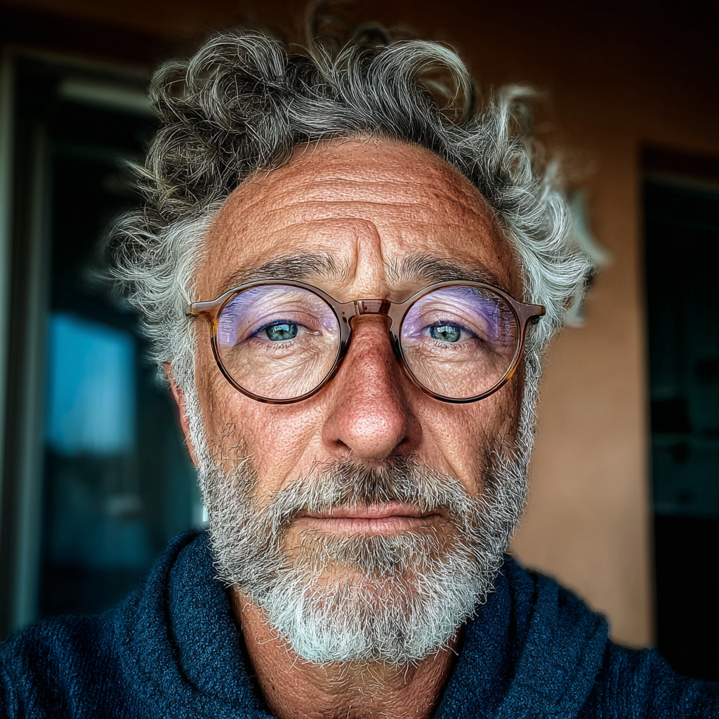 Gros plan sur un homme âgé | Source : Midjourney