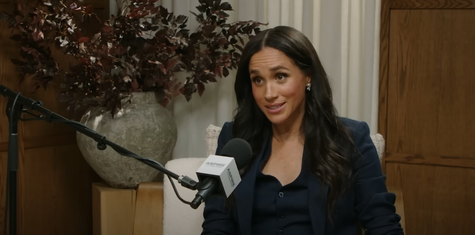 Meghan Markle parle de sa vidéo virale "Baby Momma Dance" dans l'émission "Aspire with Emma Grede" le 17 juin 2025 | Source : Youtube/Emma Grede